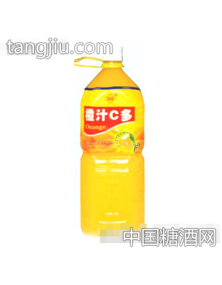 2L橙汁C多果汁饮料