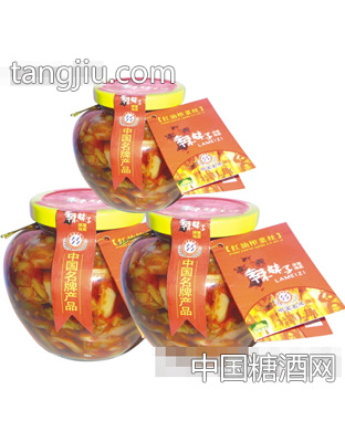 辣妹子380g红油榨菜丝瓶装