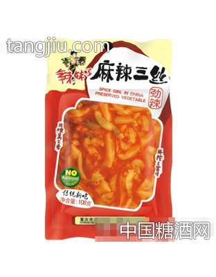 辣妹子108g麻辣三丝