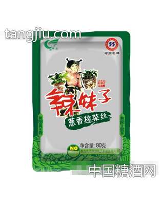 辣妹子80克葱香榨菜丝
