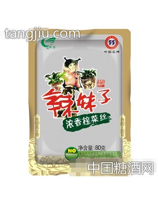 辣妹子80克浓香榨菜丝
