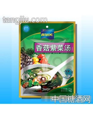 优滋美香菇紫菜汤
