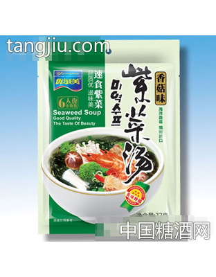 优滋美速食紫菜香菇味