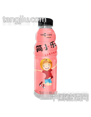 简小乐复合果汁饮料500ml蜜桃味