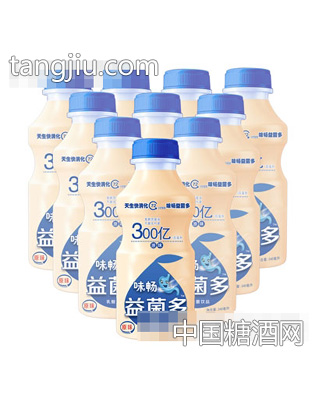 340ml味畅益菌多乳酸菌饮品叠加