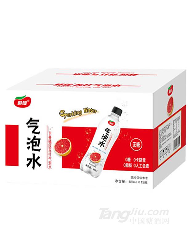 鲜绽气泡水卡曼橘味苏打气泡水