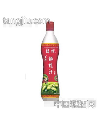 福榄生榨橄榄汁玻璃瓶（喜庆红）