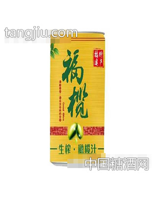 福榄生榨橄榄汁易拉罐（金罐）