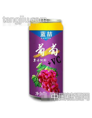 500ml蓝喆葡萄果味饮料