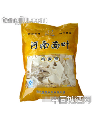 河南面叶鸡蛋面