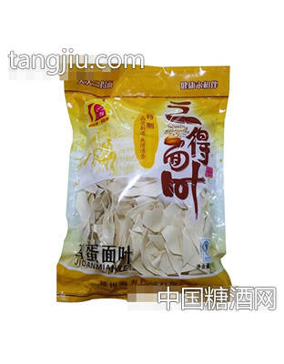 三得面叶鸡蛋面