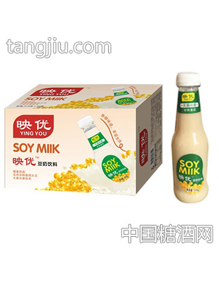 冷罐装映优豆奶310g