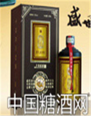盛世封坛棕色商务布盒酒