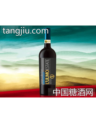 乌摩窖藏美乐干红葡萄酒