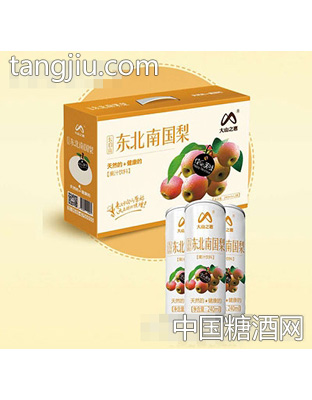 长白山东北南国梨果汁饮料240mlx12罐
