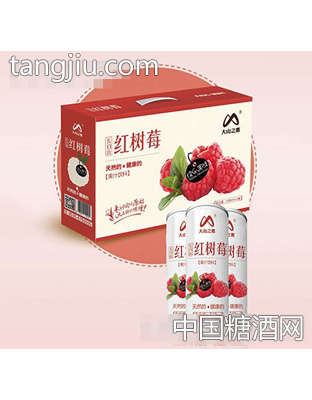 长白山红树莓果汁饮料240mlx12罐