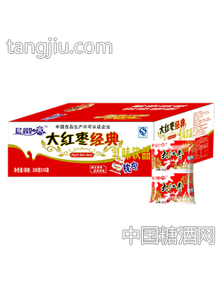 18袋晨鑫如意大红枣经典枕包乳味饮料