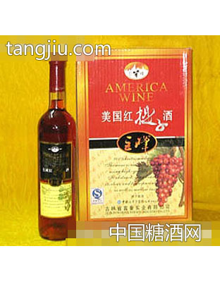 美国红提子酒