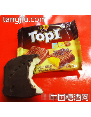 富华巧克力蛋糕片