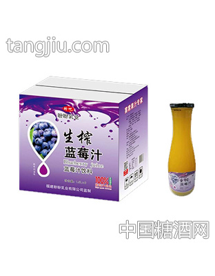 盼盼乳业生榨蓝莓汁