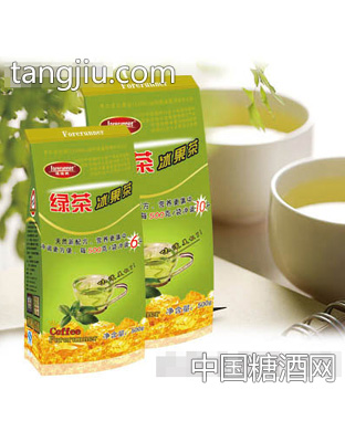 绿茶果珍
