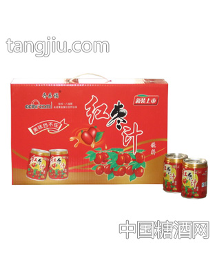 齐乐福红枣汁饮料礼盒