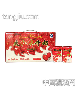 大红枣牛奶果味饮品箱装