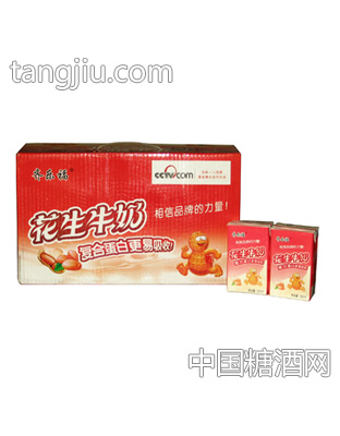 齐乐福花生牛奶复合蛋白饮料礼盒