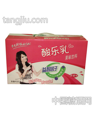 酸乐乳果味饮料（草莓味）