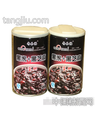 齐乐福黑米+黑芝麻八宝粥