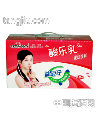 酸乐乳果味饮料草莓味