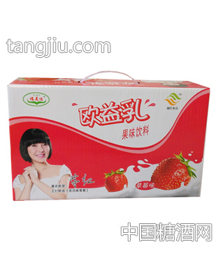 欧益乳果味饮料
