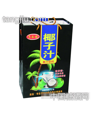 齐乐福椰子汁手提袋