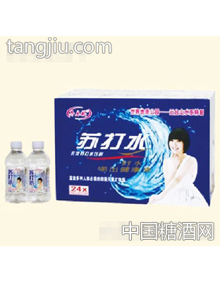 齐乐福苏打水350mlX24