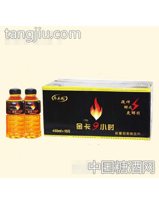金卡9小时维生素饮料450mlX15