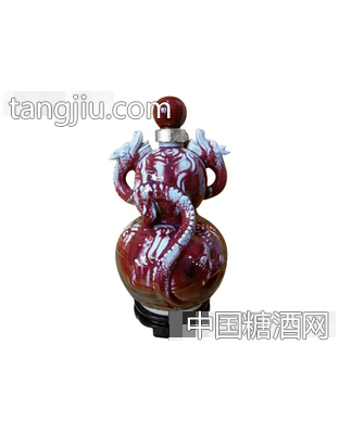 福旺堂百年古贡酒·双龙坛