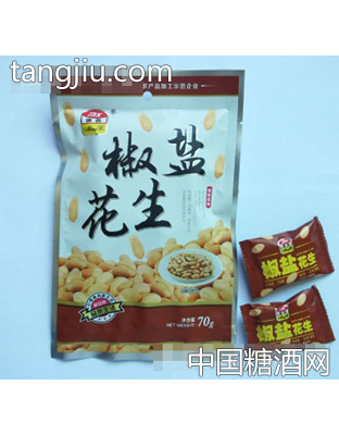 独立小包椒盐味花生米70g