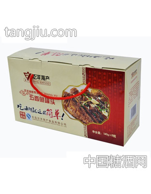 泛洋海产五香鱼160g