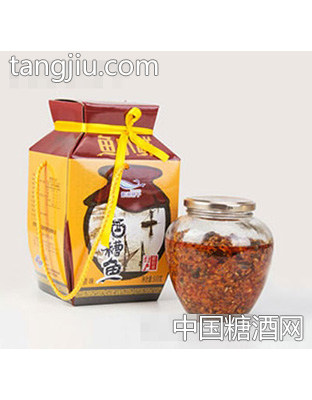 鄱湖娇子鱼小鲜酒槽鱼原味玻璃瓶