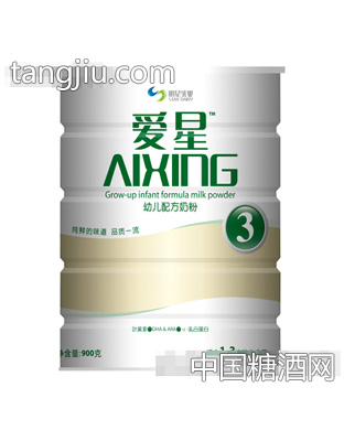 爱星900克3段幼儿配方奶粉