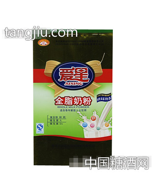 爱星全脂无糖奶粉