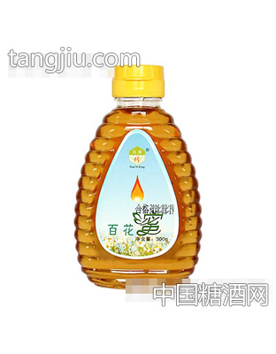 天依蜂百花蜜300g正面