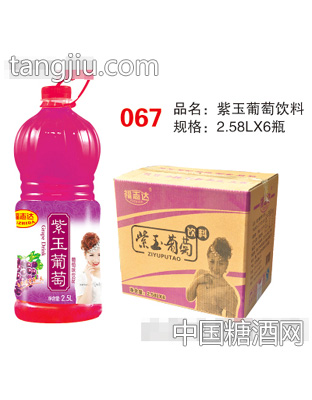 福志达紫玉葡萄饮料2.58LX6