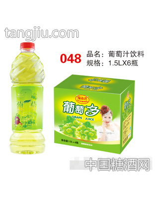 福志达葡萄汁饮料1.5LX6