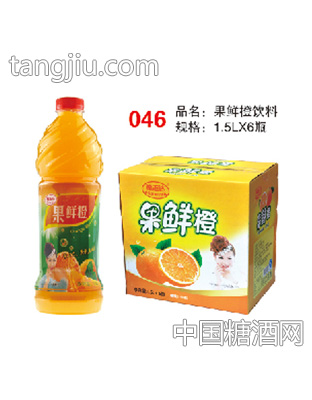 福志达果鲜橙饮料1.5LX6