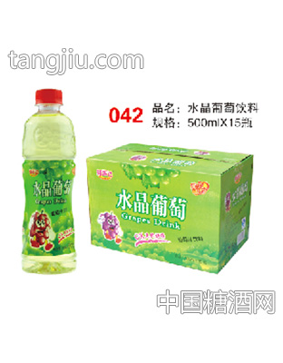 福志达水晶葡萄饮料500mlX15