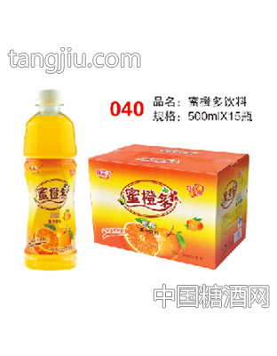 福志达蜜橙多饮料500mlX15瓶