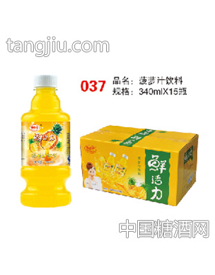 福志达菠萝汁饮料340mlX15