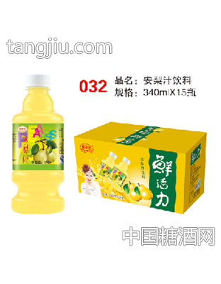 福志达安梨汁饮料340mlX15瓶