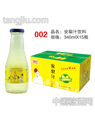 福志达安梨汁饮料340mlX15